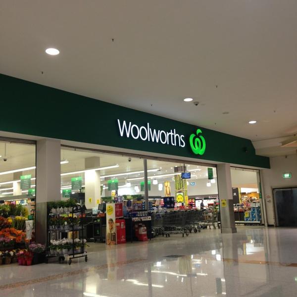 Photo taken at Woolworths by Jim C. on 1/27/2013