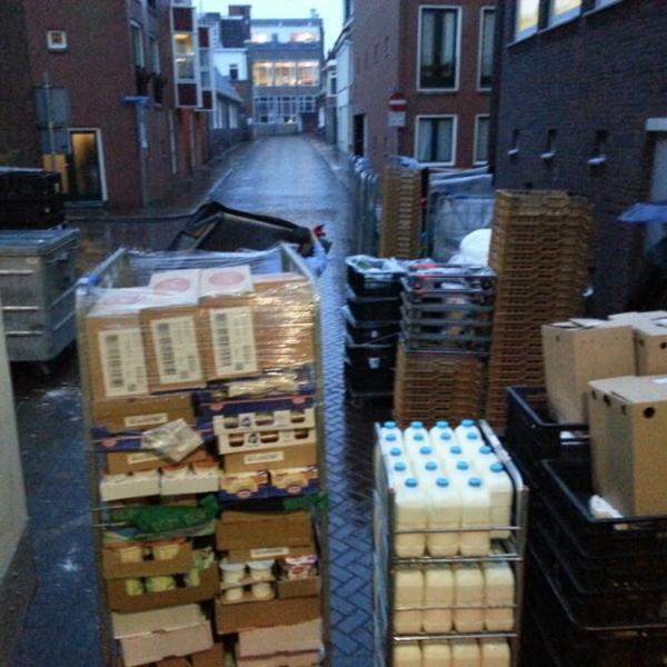 Photo taken at Albert Heijn by Peter M. on 1/9/2013