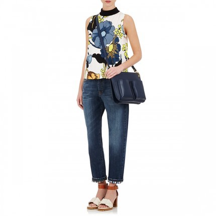 Marni 女包 女式单肩包 Q01808512 BLU NAVY Marni 女包 女式单肩包 Q01808512 BLU NAVY