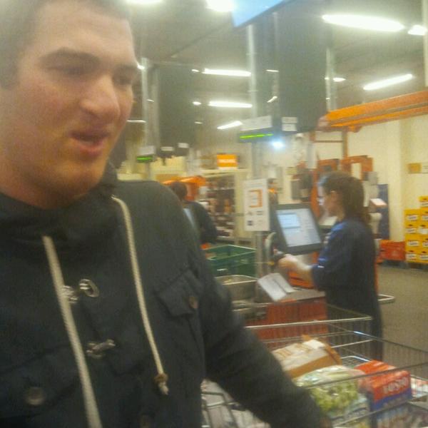 Photo taken at Colruyt by Bart D. on 3/5/2013