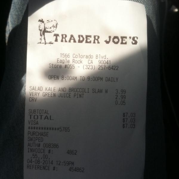 Photo taken at Trader Joe's by Neima D. on 4/8/2014