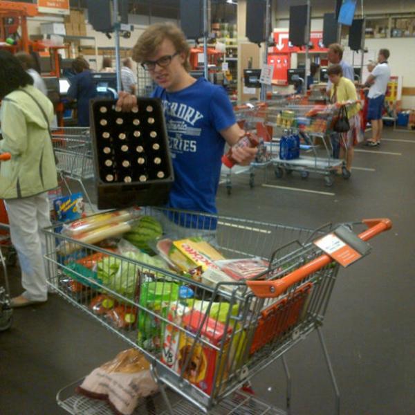 Photo taken at Colruyt by Niels V. on 7/7/2012