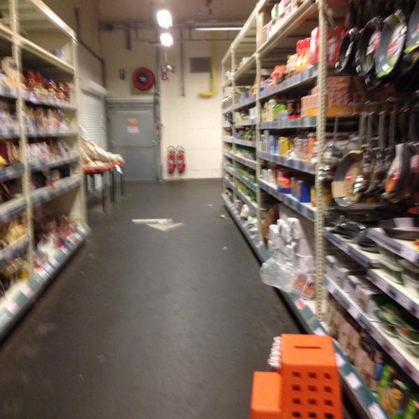 Photo taken at Colruyt by Jennifer S. on 11/19/2014