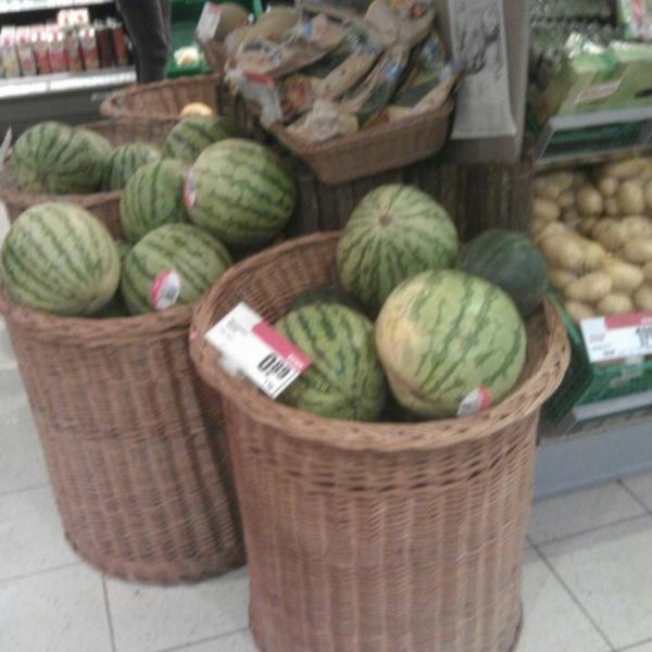 Photo taken at REWE Markt by Sam R. on 7/8/2014