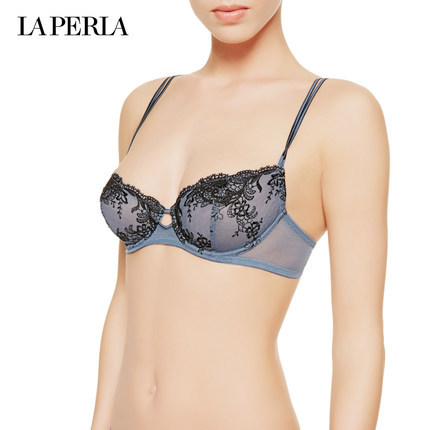 LA PERLA春夏新品女士Primula系列性感花卉刺绣调整文胸时尚优雅