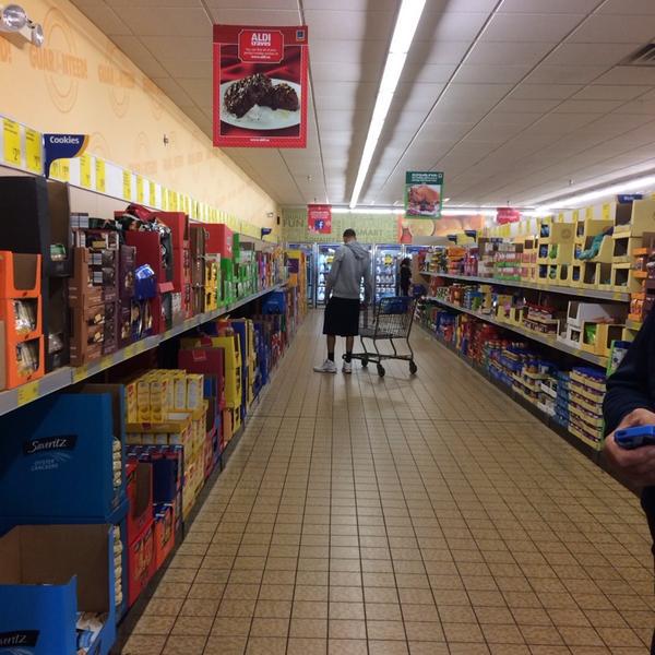 Photo taken at Aldi by bluecat on 12/11/2013