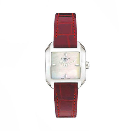 【香港直邮】TISSOT天梭 海浪系列时尚石英皮带女表 T02.1.265.71