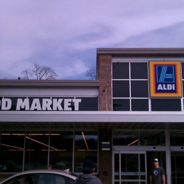 Photo taken at Aldi by Holly E. on 3/7/2012