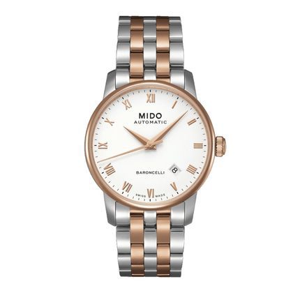 瑞士手表 美度mido贝伦赛丽手表男表机械表  M8600.9.N6.1