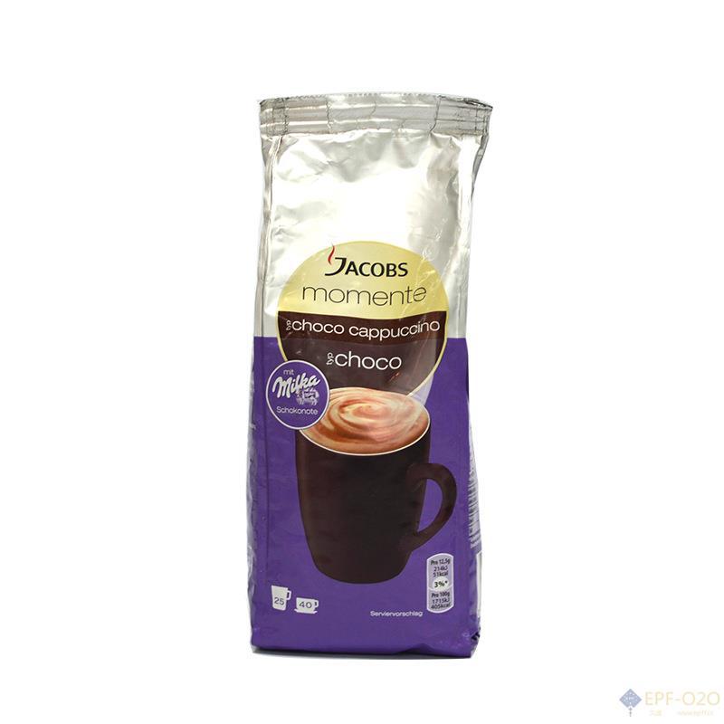 Jacobs雅各布斯 momente系列巧克力卡布奇诺咖啡粉 500克 Jacobs雅各布斯 momente系列巧克力卡布奇诺咖啡粉 500克