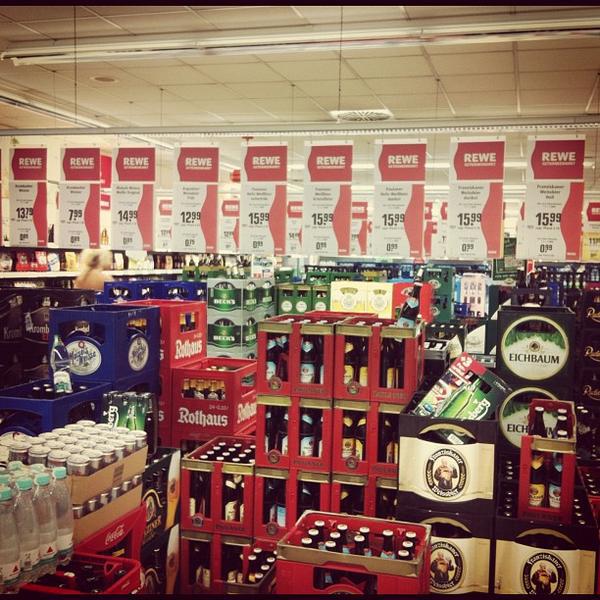 Photo taken at Rewe by Aleksandr N. on 8/18/2012