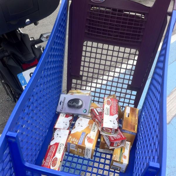 Photo taken at Carrefour by Nat&pier L. on 3/15/2014