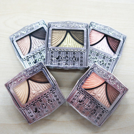 canmake/井田日本 CANMAKE复古帷幕蝴蝶结三色眼影 canmake/井田日本 CANMAKE复古帷幕蝴蝶结三色眼影