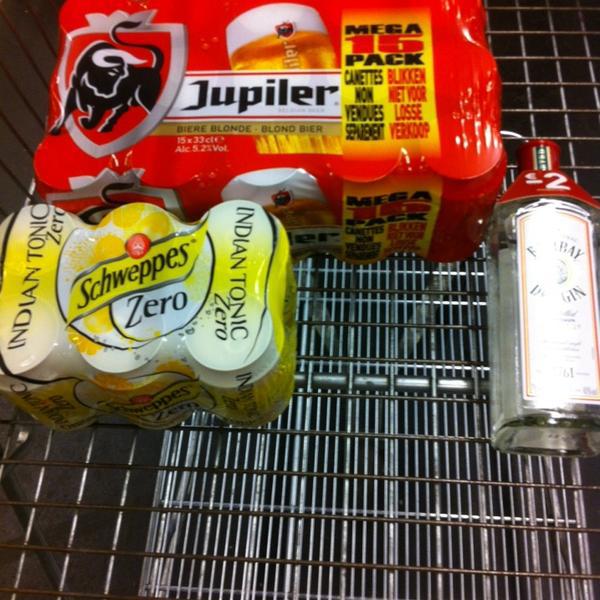 Photo taken at Colruyt by Gilles on 5/3/2014