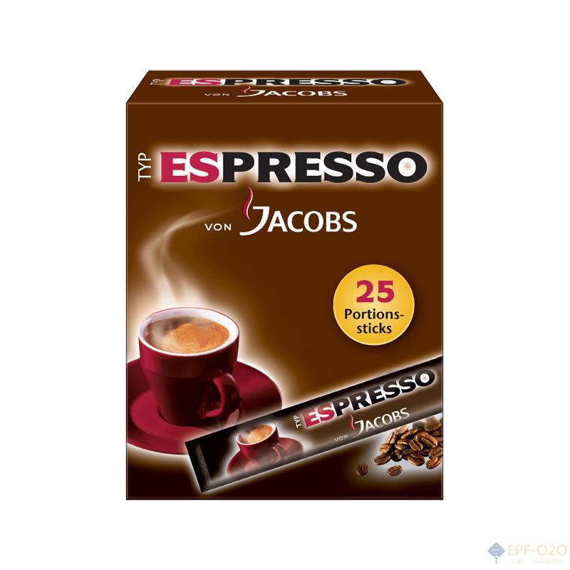 Jacobs雅各布斯 浓缩咖啡 25支 45g Jacobs雅各布斯 浓缩咖啡 25支 45g