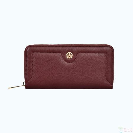 POURCHET 法国宝榭Polka系列 手拿包 英伦红 73204 POURCHET 法国宝榭Polka系列 手拿包 英伦红 73204