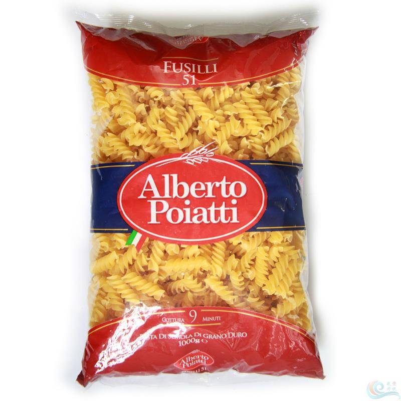 Alberto Poiatte阿尔伯特.伯亚蒂51号螺旋形意面/意大利面