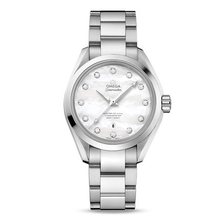 新品 全球联保 欧米茄海马系列231.10.34.20.55.002自动机械女表