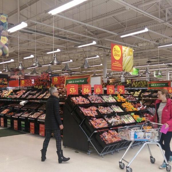 Photo taken at Asda by Ian M. on 10/16/2014-英国利兹奥尔寇斯购物中心 Photo taken at Asda by Ian M. on 10/16/2014