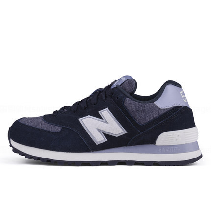 New Balance 574 NB女鞋新百伦女鞋黑灰复古休闲跑步鞋女WL574PPW