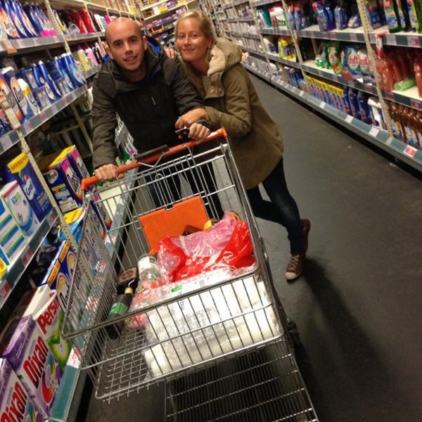 Photo taken at Colruyt by Ennio D. on 10/4/2012