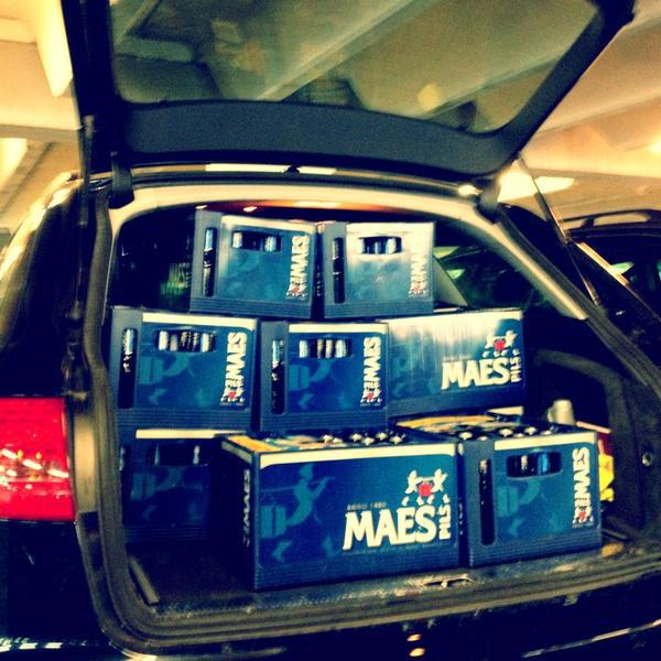 Photo taken at Colruyt by Tim V. on 6/21/2013