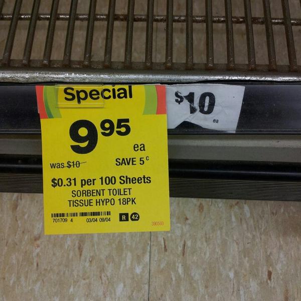 Photo taken at Woolworths by Douglas H. on 4/5/2013
