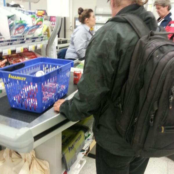 Photo taken at S-market by Aleksi N. on 9/18/2012