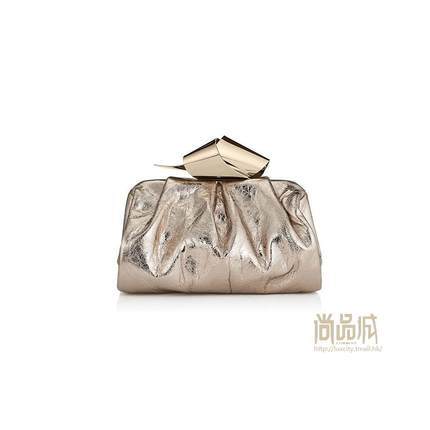 正品直邮jimmy choo周仰杰2016新款女包时尚真皮手拿包 CARASMKQ