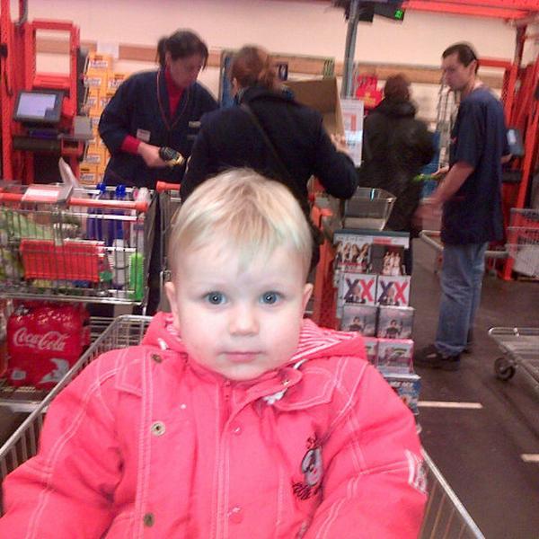 Photo taken at Colruyt by Hein W. on 3/2/2013