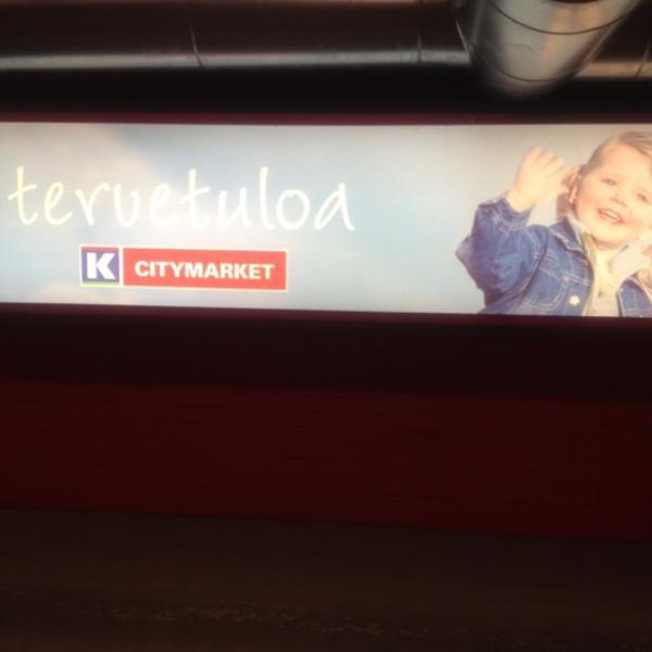 Photo taken at K-citymarket by Nathalie A. on 4/5/2012