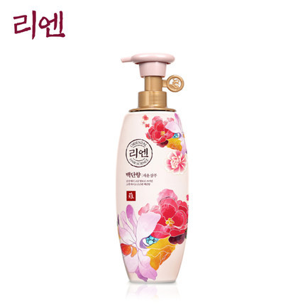 韩国LG正品 ReEn/睿嫣滋润花香白檀香 强化毛根 洗发水500ml