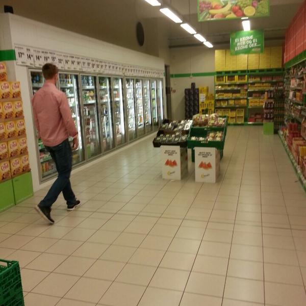 Photo taken at Kiwi Lervik by Martin H. on 9/7/2013