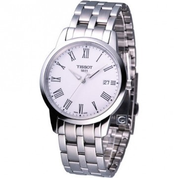 TISSOT CLASSIC DREAM 尊爵超薄时尚腕表 T03341台湾官网直邮进口