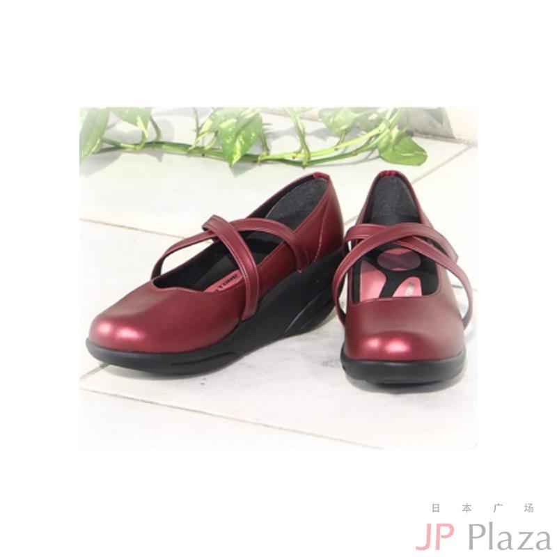 Re:getA 超耐穿美体塑身淑女鞋 金属红L