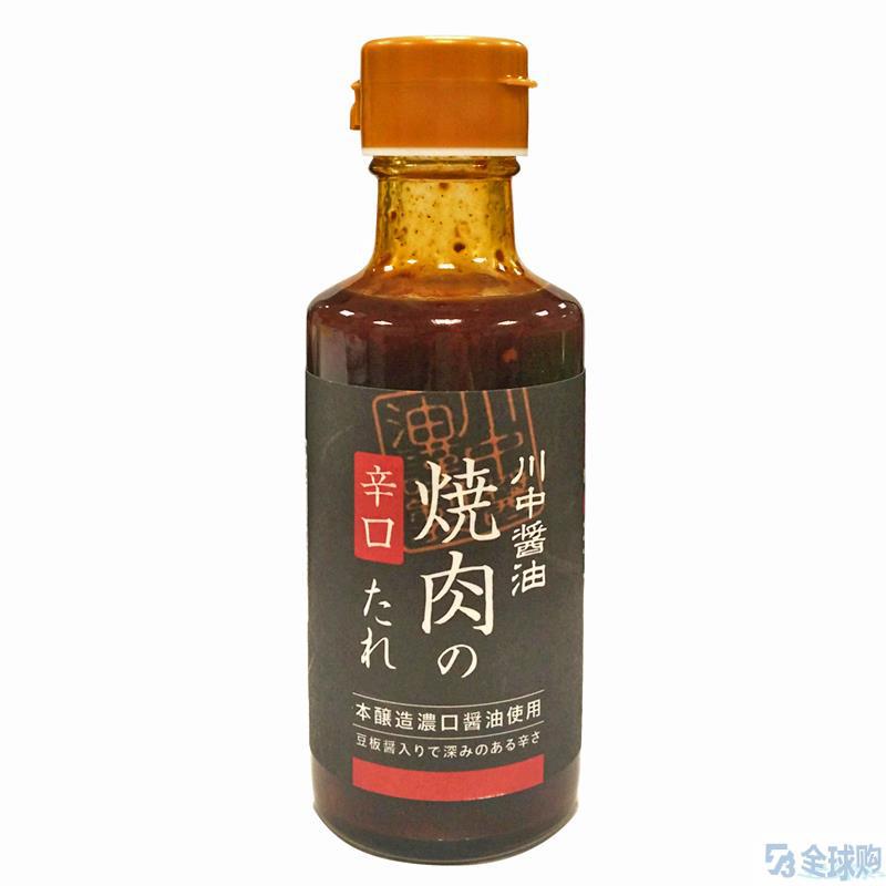 川中酱油 KAWANAKA SHOYU 烤肉调味汁 辣味 180ml/瓶
