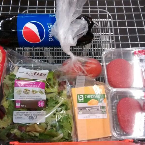 Photo taken at Colruyt by Lucas P. on 3/13/2015