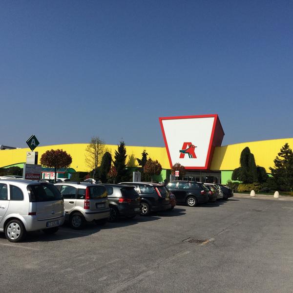 Photo taken at Auchan by Francesco C. on 4/12/2015