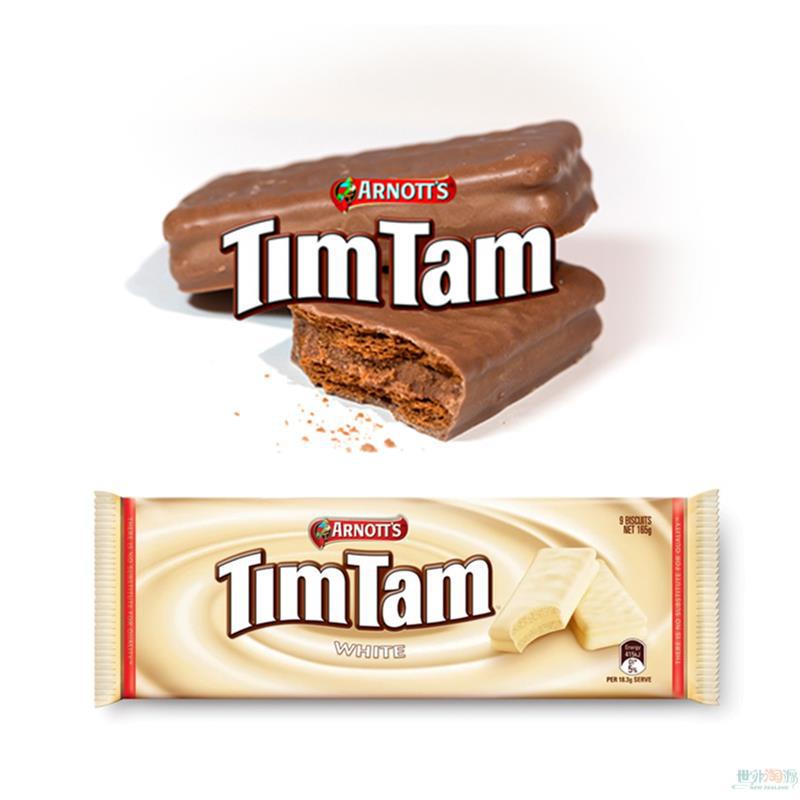TimTam 白巧克力夹心饼干 165g TimTam 白巧克力夹心饼干 165g