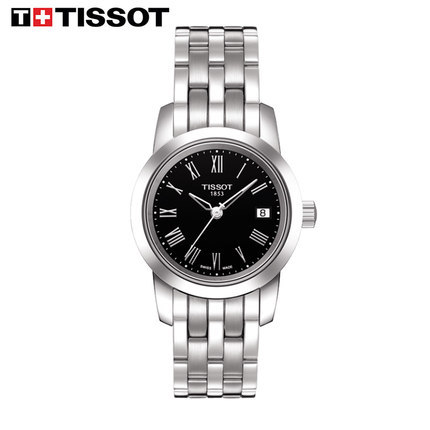 Tissot/天梭 CLASSIC系列女士手表日历石英表T033.210.11.053.00