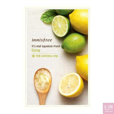 韩国 innisfree/悦诗风吟 贴片面膜 植物面膜 950面膜 柠檬 韩国 innisfree/悦诗风吟 贴片面膜 植物面膜 950面膜 柠檬