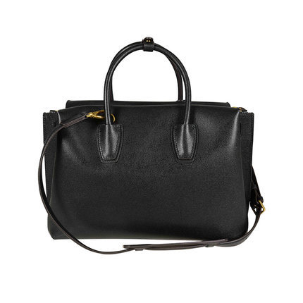 MCM欧美正品 经典纯色 大气百搭 女式黑色单肩手提包 MCM欧美正品 经典纯色 大气百搭 女式黑色单肩手提包