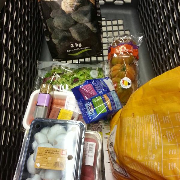 Photo taken at Proxy Delhaize by Joy C. on 4/26/2014