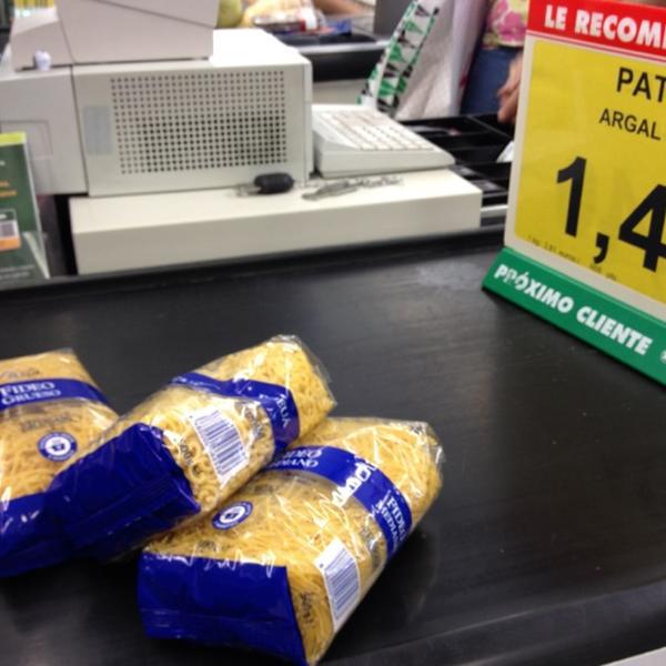 Photo taken at Mercadona by Luc G. on 5/12/2012