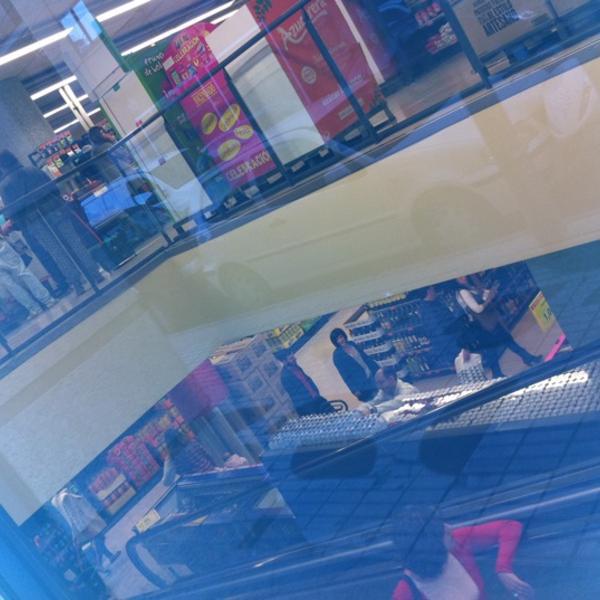 Photo taken at Mercadona by Sebastian M. on 4/20/2012