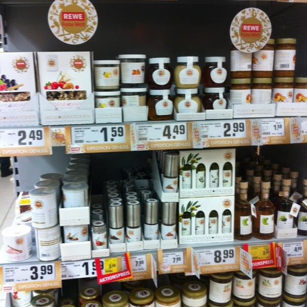Photo taken at REWE by Michael K. on 3/3/2012