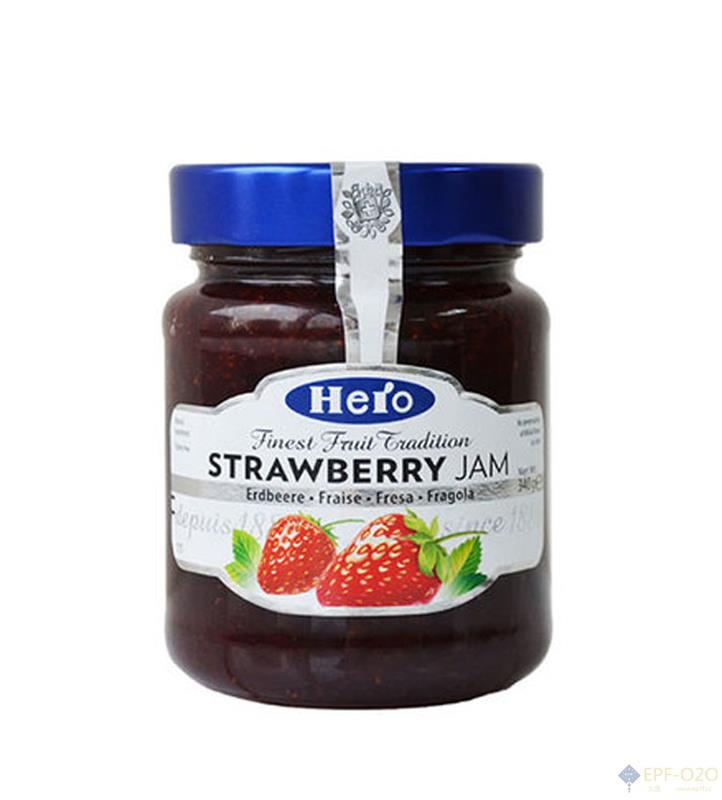 Hero英雄 草莓蓝莓果肉果酱 2瓶 340*2 Hero英雄 草莓蓝莓果肉果酱 2瓶 340*2