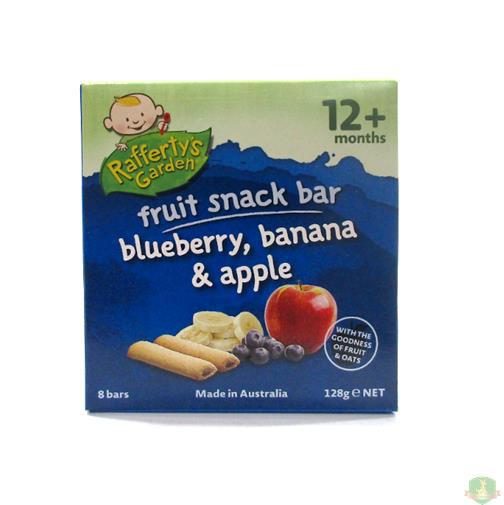 临期促销 RAFFERTYS GARDEN 拉费蒂的花园 12个月 蓝莓香蕉苹果味辅食棒【澳洲直邮】