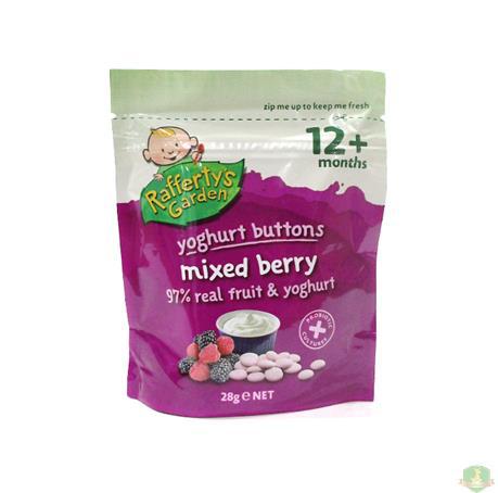 临期促销 RAFFERTYS GARDEN 拉费蒂的花园 混合莓酸奶溶溶豆【澳洲直邮】