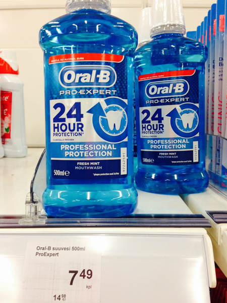 Oral B漱口水 Oral B漱口水